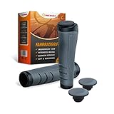 REENADA Performance Fahrradgriffe 22mm in Schwarz & Grau - MTB Griffe - Fahrradgriffe ergonomisch - Fahrrad Griffe - Fahrradgriffe Mountainbike - Lenkergriffe, 135 x 50 mm