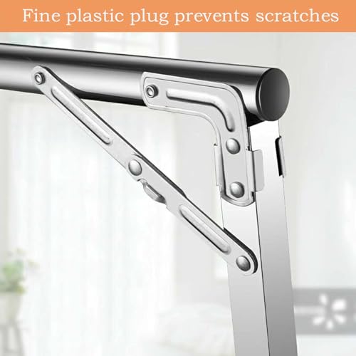 Étendoir à linge pliable pour sécher de grandes machines sans encombre - 4