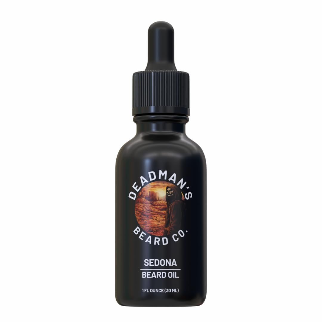 Deadman's Beard Co. | Men's Premium Beard Oil - Soften, Nourish and Condition Your Beard & Skin | Made In The U.S.A | 1 fl oz | Supernova - Grapefruit & Mandarin, Fresh Cologne image 4