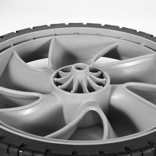 Lawn Mower Wheel Close-up