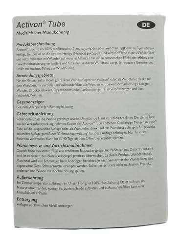 Activon Tube Manuka Honig