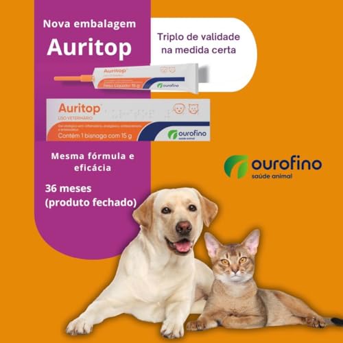 Auritop Gel Otológico Ourofino 15g