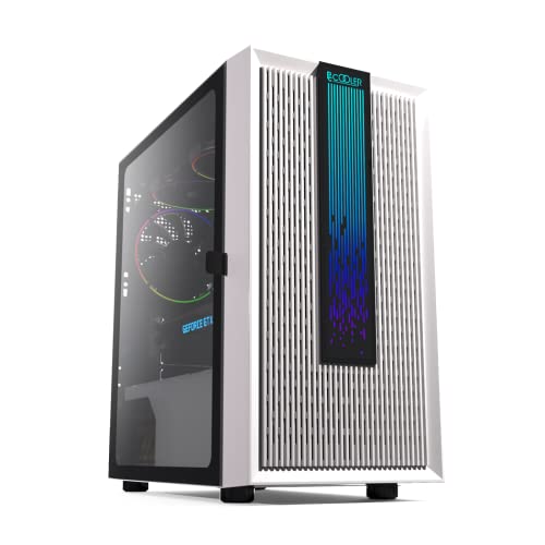 Image of PCCOOLER PLATINUW LM200 MESH RGB LED Front Panel Case