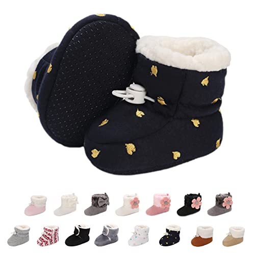 outfit spring Bottines Bébé Garçon Fille, Naissance Hiver Chaud Douce Bottes de Neige Berceau Chaussures Tout-petit Antidérapant Premiers Pas Enfant Boots pour 0-18 Mois Bébé Unisex Cover