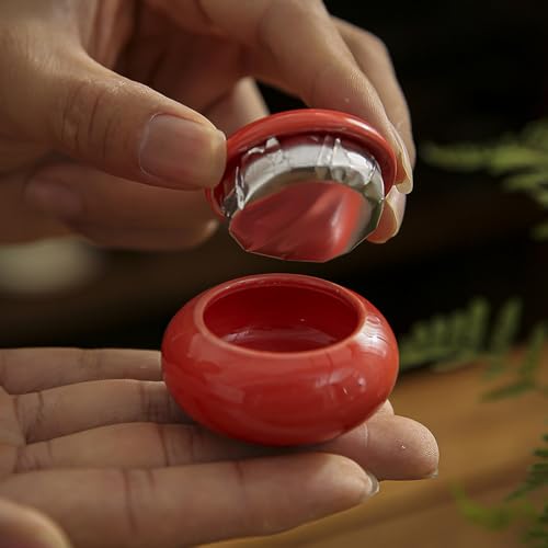 Recipiente de Cerámica para Uñas 2 Piezas con Tapa miniatura 5