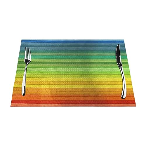 Sets de table résistants à la chaleur lavables et durables pour cuisine - 4