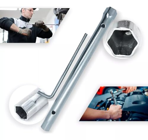 Chave De Vela Longa 300mm 16/21mm Universal Tubo Ignição