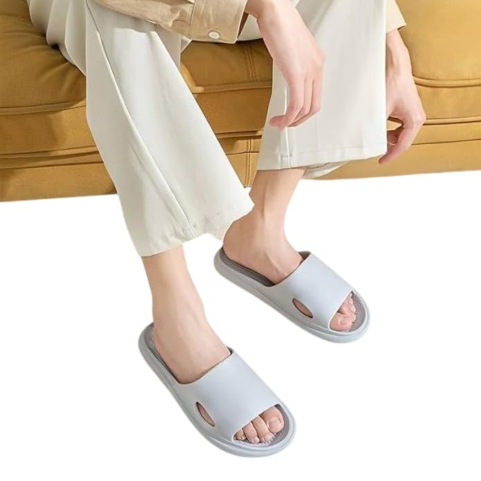 Image of DRUNKEN Slippers For Men Flip Flops Chappals Slides Stylish Sleeper Man Sliders Footwear Bathroom Daily Use Chapal Hawai