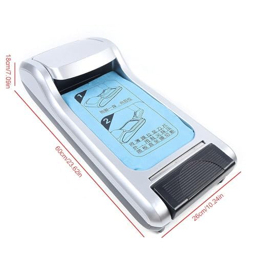 Dispensador automático de cubrezapatos: máquina portátil de protección de Suelos para Uso doméstico, de Oficina, supermercado y fábrica.