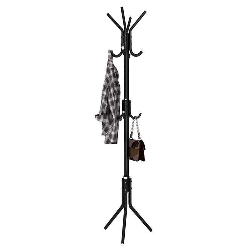 Fancial-Standing-Coat-Rack-Organizer-Bronze Fancial Standing Coat Rack Organizer Bronze