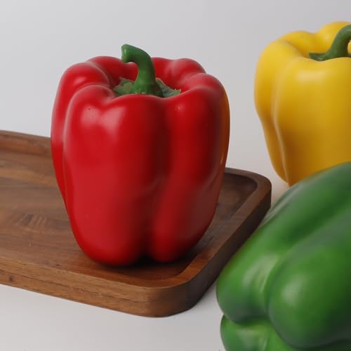 Set de 3 Imanes Realistas de Pimiento para Refrigerador miniatura 3