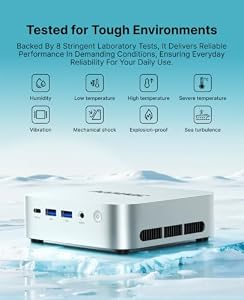 ACEMAGIC K1 Mini PC Windows 11 Pro AMD Ryzen 7330U 16GB DDR4 256 SSD 28W — photo 6 of 6