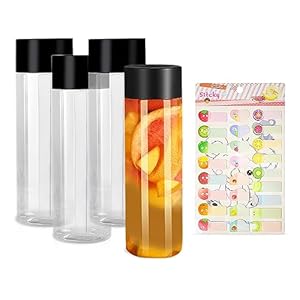 Lsyysl 400ml Transparent Infusion Bottles Set