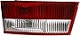 Evan-Fischer Tail Light Assembly Compatible with 2003-2005 Honda Accord Inner Sedan Driver Side