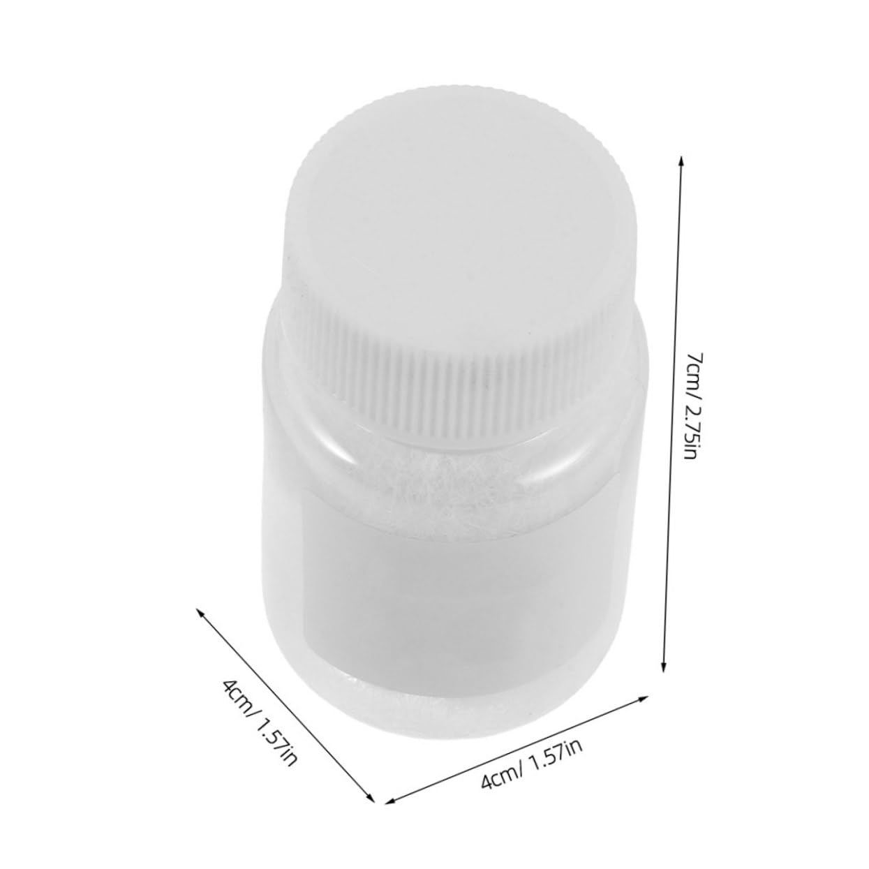 SUPVOX Luxurious 3mm Flocking Powder 4 Pack of Soft Poly Fiberfill for Crafts Toys Pillows and Dec