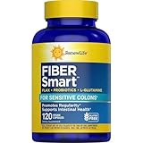 Renew Life Adult Fiber Supplement - Fiber Smart - Dietary Fiber - Gluten & Soy Free - 120 Vegetarian Capsules