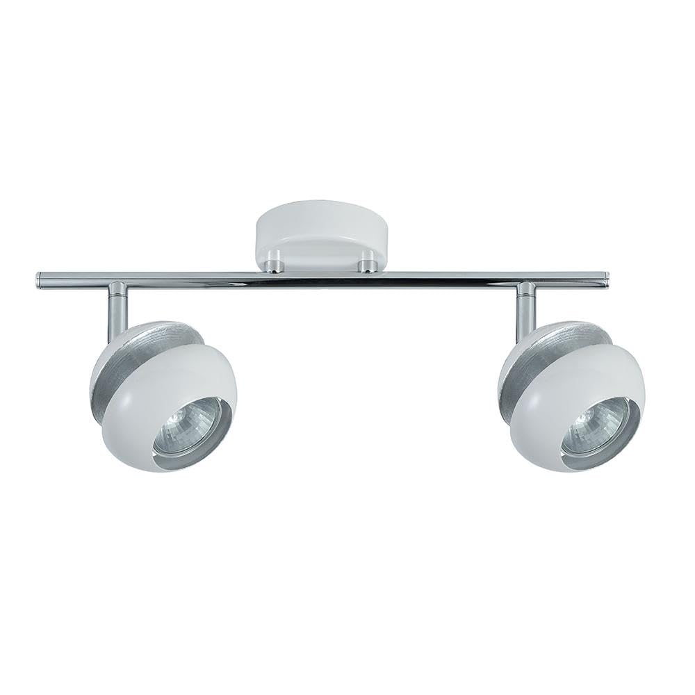 Réglette LED GU10 PRENDELUZ blanche luminaire intérieur spot plafond mural