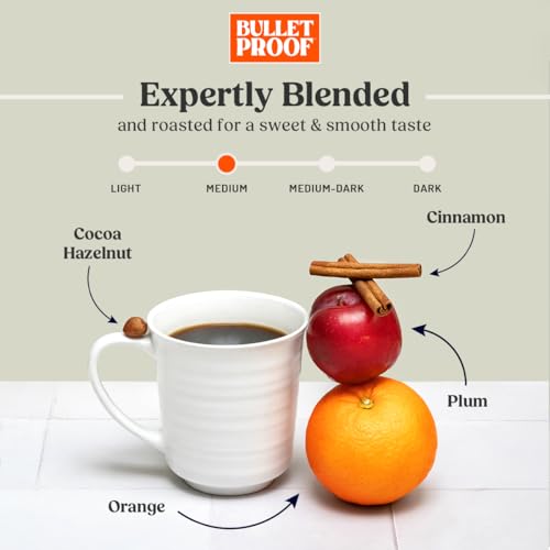 Image of Bulletproof Original Medium Roast Whole Bean Decaf Coffee, 12 oz