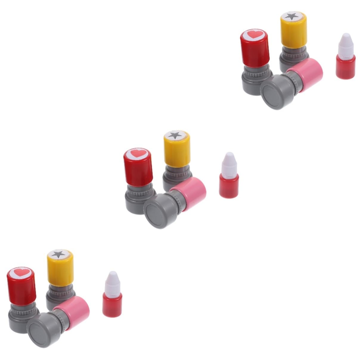 MAGICLULU 9pezzi Timbri Educativi Per Insegnanti Timbri Per Compiti e Osservazioni Forniture Scolastiche Colorate e Divertenti Per Apprendimento Dei