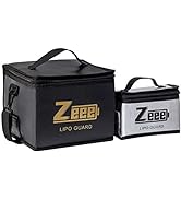 Zeee Lipo Bag Fireproof Battery Safe Bag Explosionproof Bag Lipo Battery Storage Guard Safe Pouch...