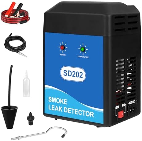 AUTOOL SDT206 Automotive Smoke Machine EVAP Leakage Detector 12V Car