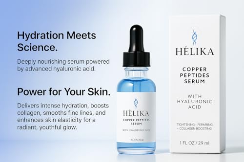 Copper Peptides Serum for Face – Anti-Aging & Skin Repair Serum with Hyaluronic Acid – Tightens, Firms & Boosts Collagen – Fragrance-Free, Made in USA – 1 fl oz - Image 6