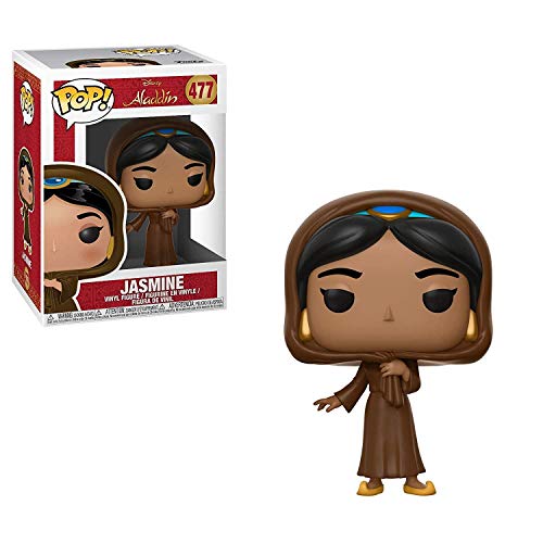 Funko Pop! Vinyl: Disney: Aladdin: Jasmine In Disguise - 1/6 de Probabilidades de Obtener la RARA Variante Chase - Aladdín - Figura de Vinilo Coleccionable - Idea de Regalo- Mercancia Oficial