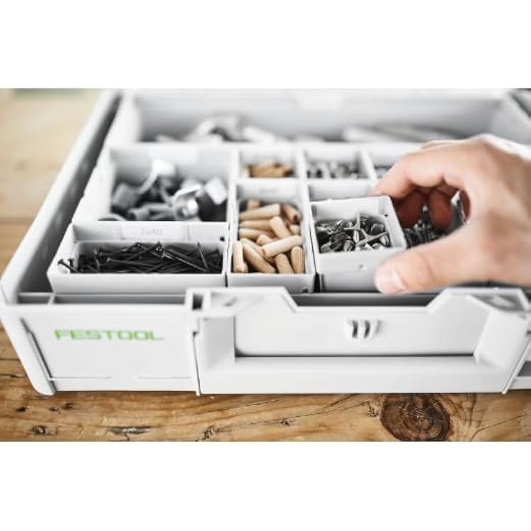 Festool Systainer Organiser, 396mm x 296mm x 89mm, Colour