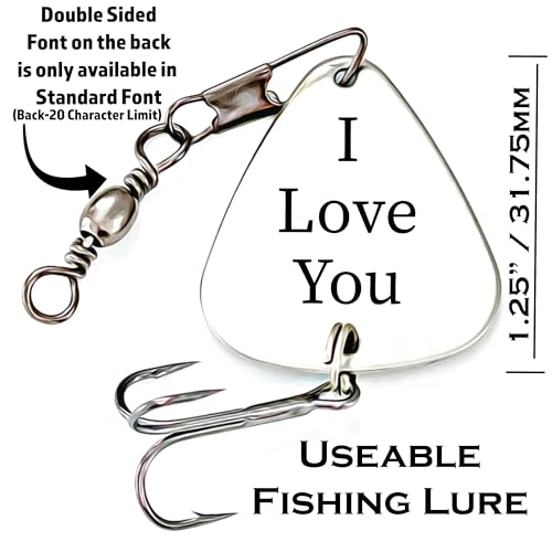 Sm Design Personalized Fishing Lure You Are The Greatest Catch Of My Life Fishing Lure Gift Men'S Gift For Husband Gift Boyfriend Personalized Gift Greatest-Lure thumb #2