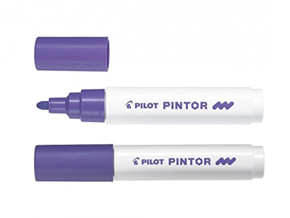 Pilot Pintor Medium Line Bullet Paint Marker 4.5mm Tip- Violet (Pack of 6) — image 1