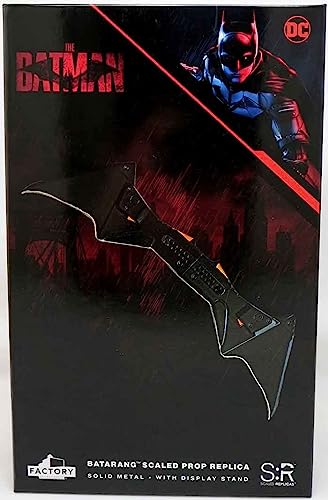 Factory Entertainment, Inc, us toys, FACCE The Batman Batarang Scaled Prop Replica Medium
