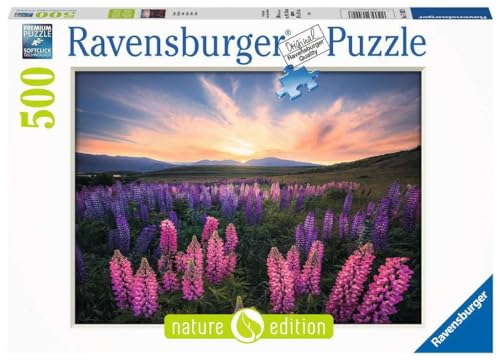 Puzzle 500 pièces Nature édition : Les lupins Ravensburger France - vue 3