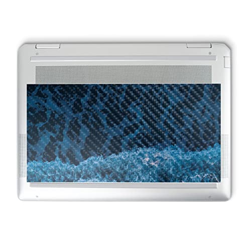 Image of MightySkins Carbon Fiber Skin Compatible with HP Spectre x360 14 inch (2022) Full Wrap Kit - Ocean Waves | Protective, Durable Textured Carbon Fiber Finish | Easy to Apply | Made in The USA