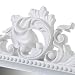 Espejo Cornucopia clásico Blanco de Polipropileno de 79x59 cm - LOLAhome