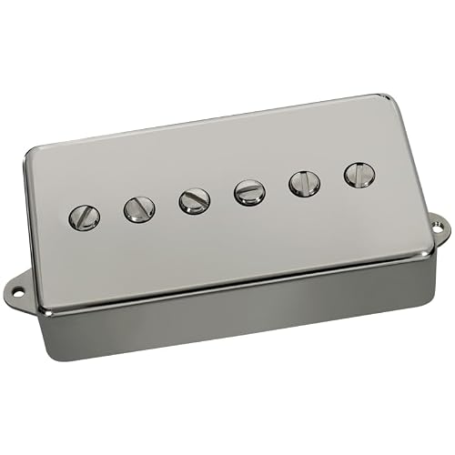 DiMarzio DP 286N Vintage P90 Humbucker Electric Guitar Pickup, Nickel Cover