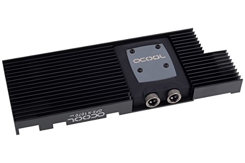Alphacool Nexxxos Nvxp GPX – NVIDIA GeForce GTX 1070 M01 PC scheda video (ventola radiatore, radiatore, scheda video nVidia GeForce GTX 1070, nero, rame, plastica, 1.27 kg)