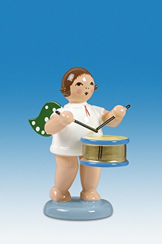 Ange de Noël en bois statuette déco Rudolphs Schatzkiste 6 cm
