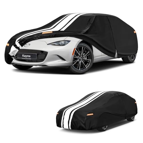 Image of Kayme Mazda Miata Car Cover Waterproof All Weather for Automobiles