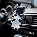 Alpena Hug Buddy Air Vent Universal Car Cell Phone Holder, Adjustable, Mount Compatible with iPhone, Samsung Galaxy, LG, Google, Nexus 5X, and Most Smartphones, OG Black