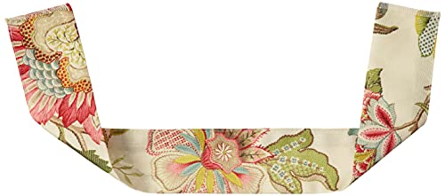 Ellis Curtain Brissac Panel Pair, 70 X 63 Tieback, Red #TOP3