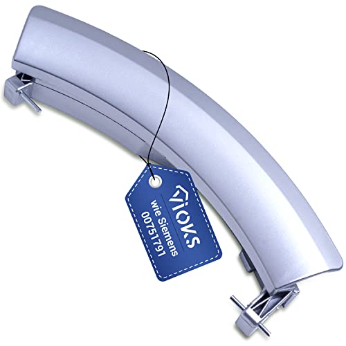 VIOKS Mango de lavadora con ejes de repuesto para 00751791 Lavadora Manija de puerta Siemens para...