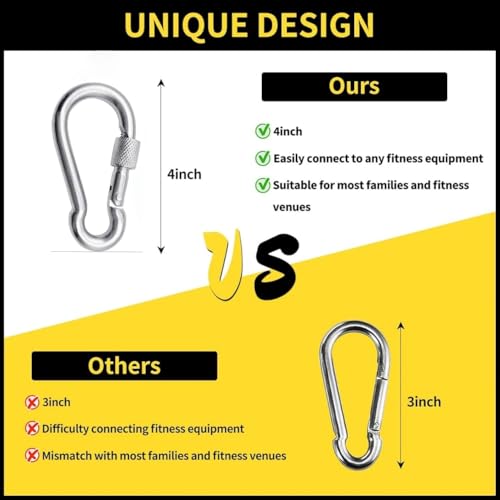 Image of Premium LAT Pulldown Attachments, Cable Machine Attachment, Cable Attachments for Gym, Tricep Bar, Curl Bar, T Bar Row Attachment, LAT Pull Down Bar with Snaphooks