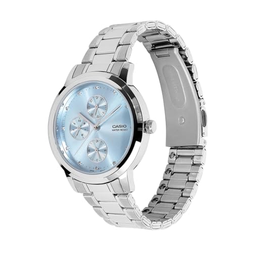 Image of Casio Enticer Ladies LTP-SN6KD-2A Analog Ice Blue Dial Watch (A2492)