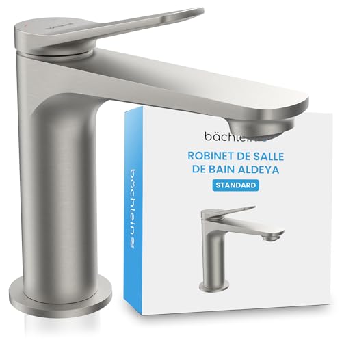 Bächlein Robinet de salle de bain Aldeya au design moderne, mitigeur monocommande avec cartouche...