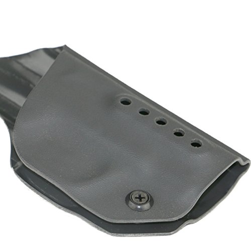 FoxX Holsters \"Deluxe Trapp All Kydex IWB Holster - Compatible for Glock 26/27/33 Our Smallest Inside Waistband Holster Adjustable Cant & Retention, Conceal Carry Gun Holster Tuckable (Gunmetal Grey) - Thumbnail 4