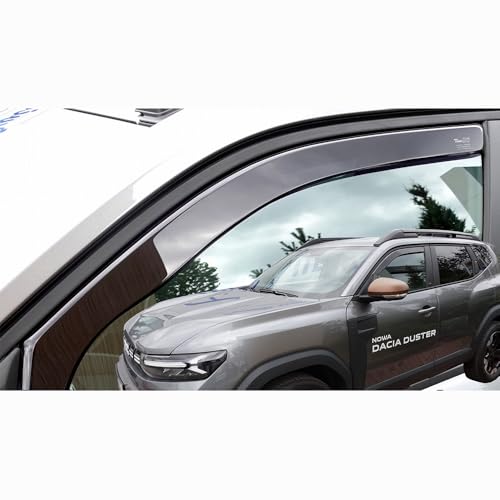Car Lux AR07590-1 Kit Deflectores de Aire Delanteros para Duster III a Partir de 2024