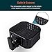 COSORI Air Fryer Accessories, Replacement 5.8QT Original Basket For COSORI CP358-AF, CS358-AF Air Fryers, Non-Stick, Dishwasher-Safe, CAF-P582B