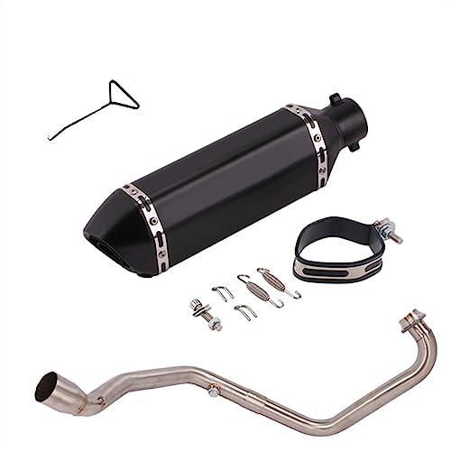 に適合するジクサー 250 ジクサー250 SF250 オートバイの排気フルシステムエスケープ修正されたフロントチューブミドルリンクパイプマフラー