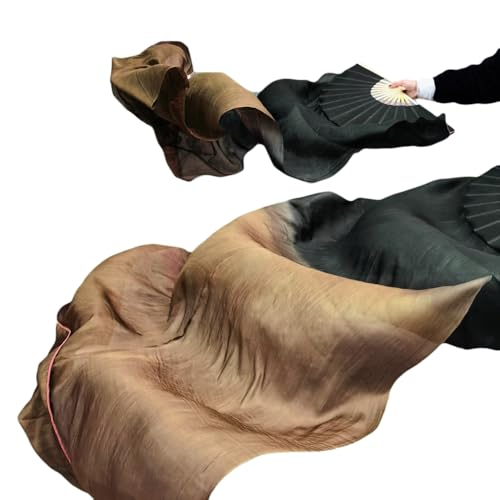 Voile d'éventail de danse du ventre 180 cm idéal pour galas et expression scénique