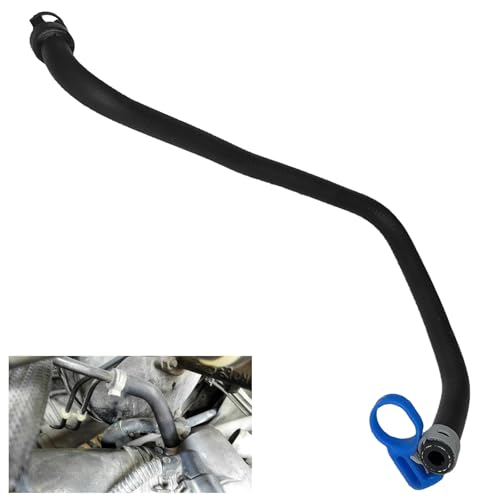 SWQS Engine Coolant Radiator Inlet Hose Upper Radiator Coolant Reservoir Water Tank Overflow Hose Replacement Engine Bypass Hoses for 2011-2016 Chevrolet Chevy Cruze GM Sonic 13251447 13408385